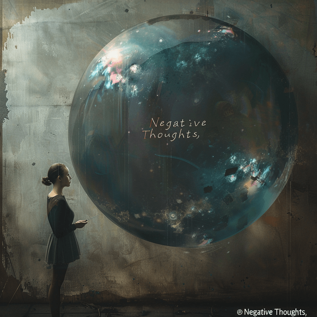 Challenge negative thoughts for a positive mindset.